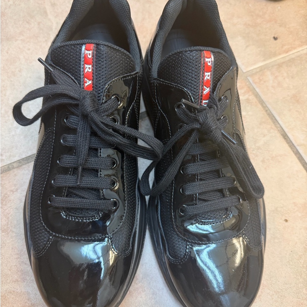 Prada Men's America Cup Sneakers Size 10